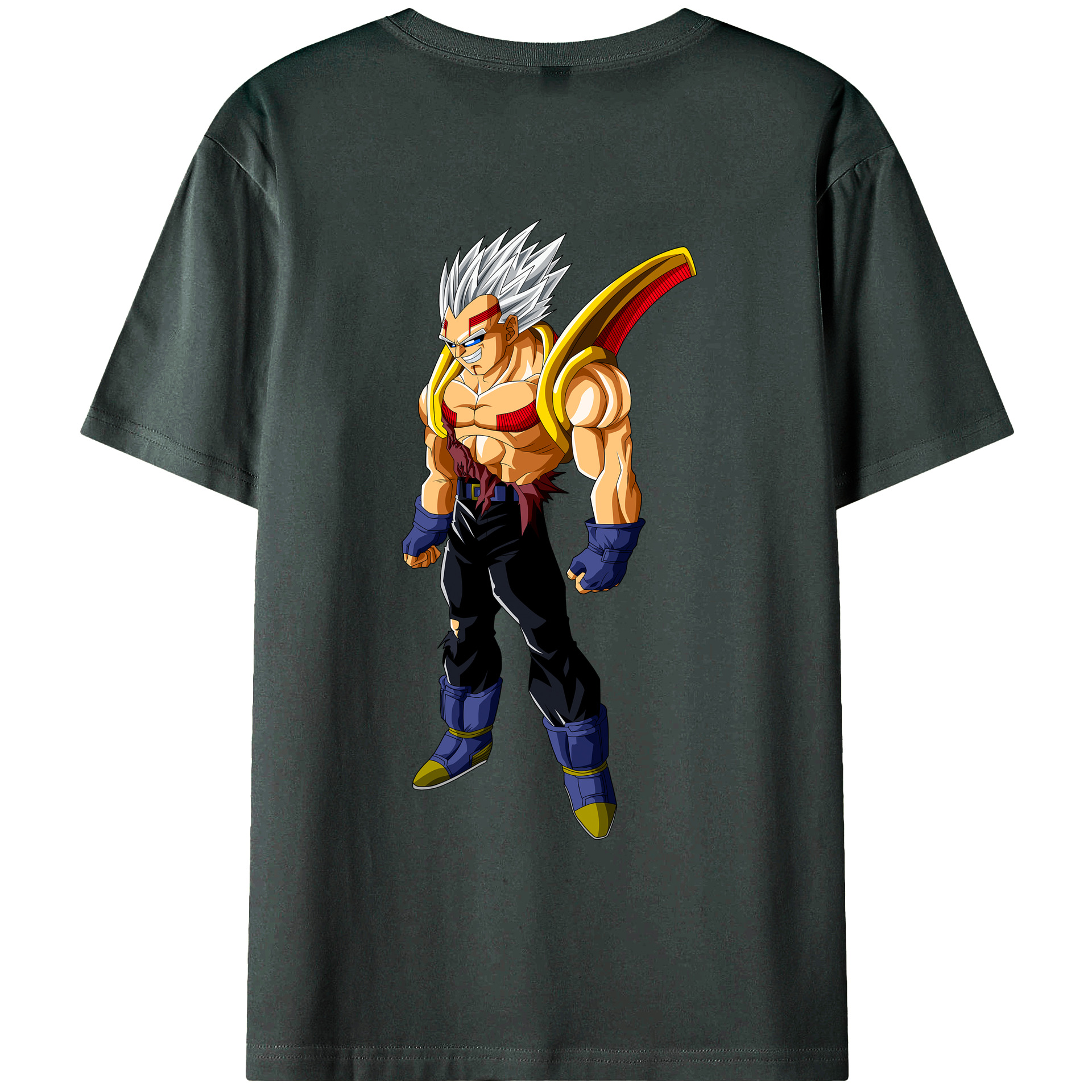 （画像用） ドラゴンボール DRAGON BALL 綿100％ メンズ半袖Tシャツ（バックプリント） 通気性